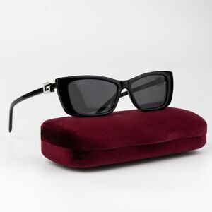 NEW Gucci GG1681S 008 Black Grey Cat Eye Women Sunglasses